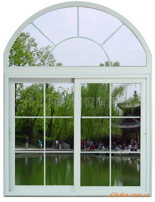玻璃隔音隔热节能推拉左右厂家直销广州塑钢门窗型滑动窗pvc示例图8
